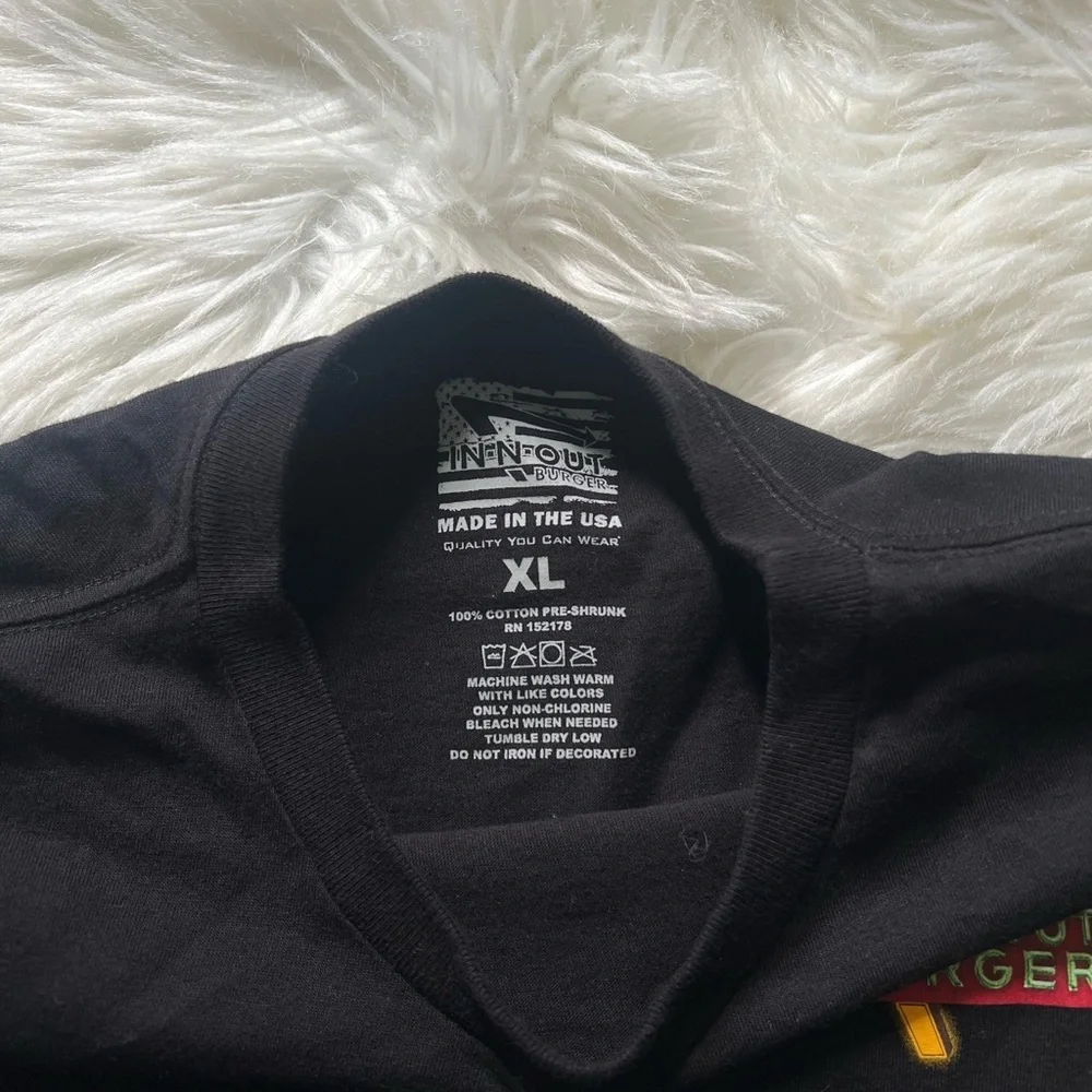 In N Out 75 Years Men’s Black T-Shirt